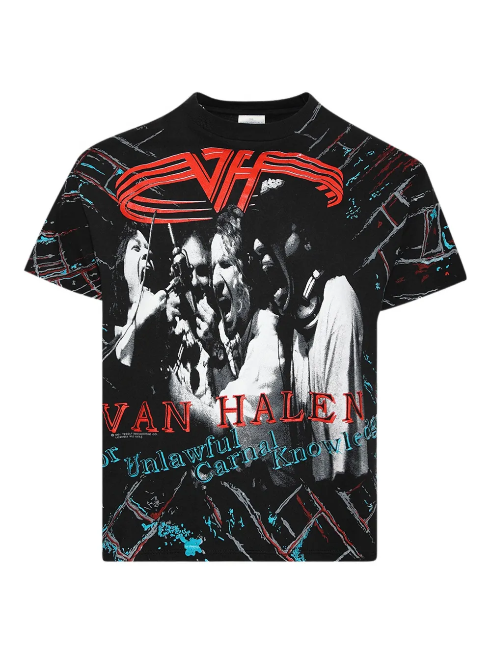 EARTHLING VIP Van Halen T-shirt | Black | Image 1