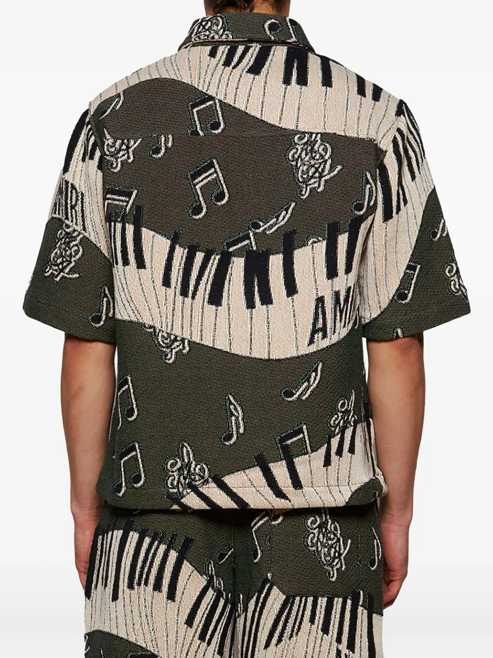 AMIRI Piano Keys Tapestry overhemd Grijs