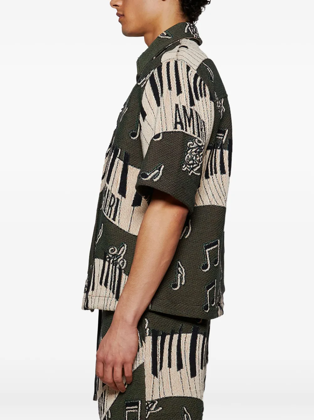 AMIRI Piano Keys Tapestry overhemd Grijs