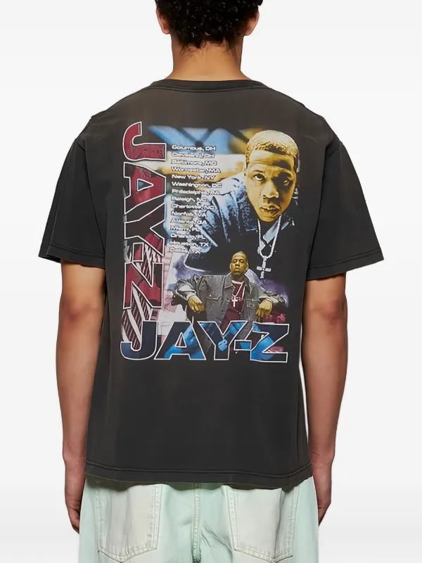 EARTHLING VIP Jay-Z Portrait Cotton T-shirt FARFETCH