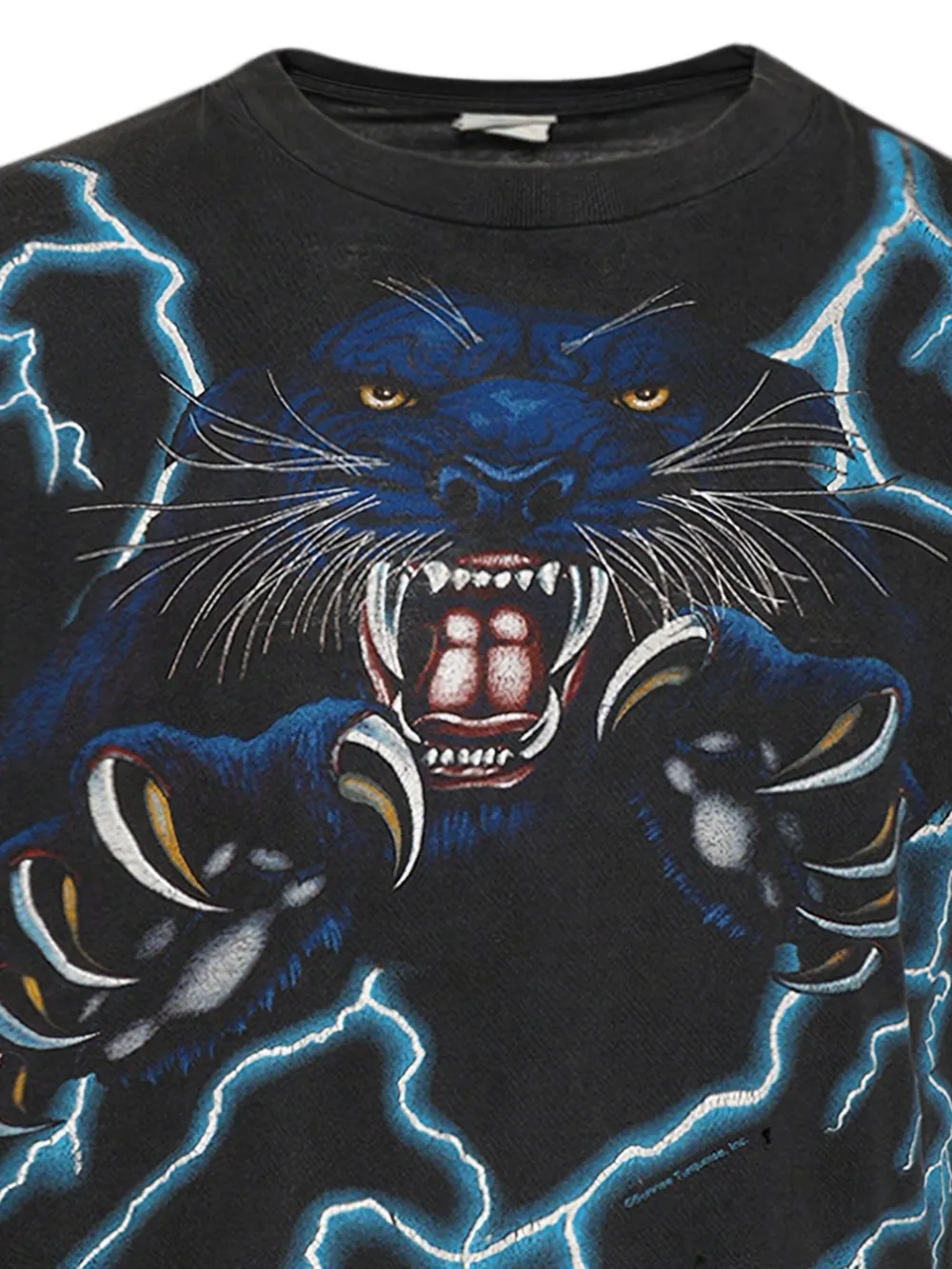 EARTHLING VIP panther lightning t-shirt | T-Shirts | Image 2