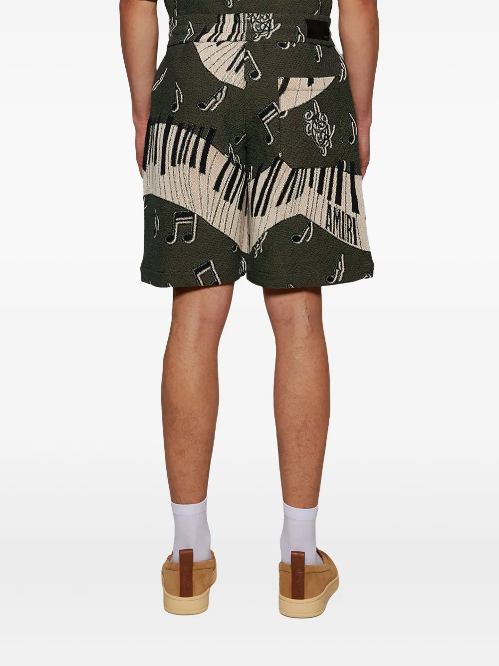 AMIRI Katoenen shorts Zwart