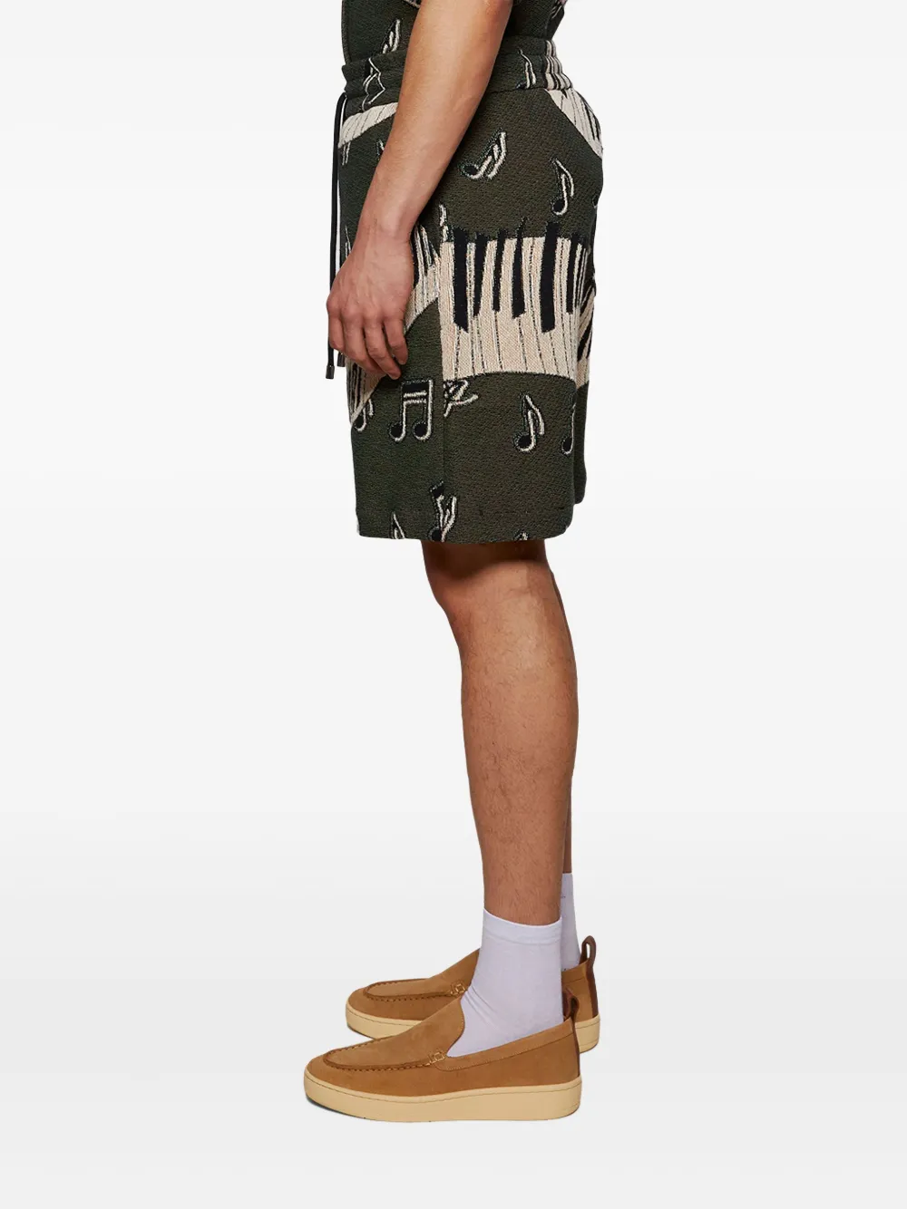 AMIRI Katoenen shorts Zwart