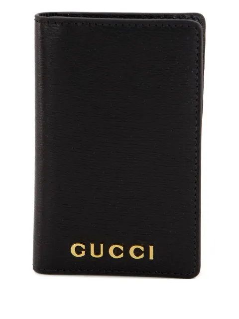 Gucci tarjetero de piel