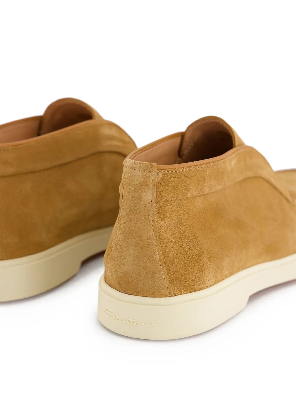 Suede Slip-On Boots