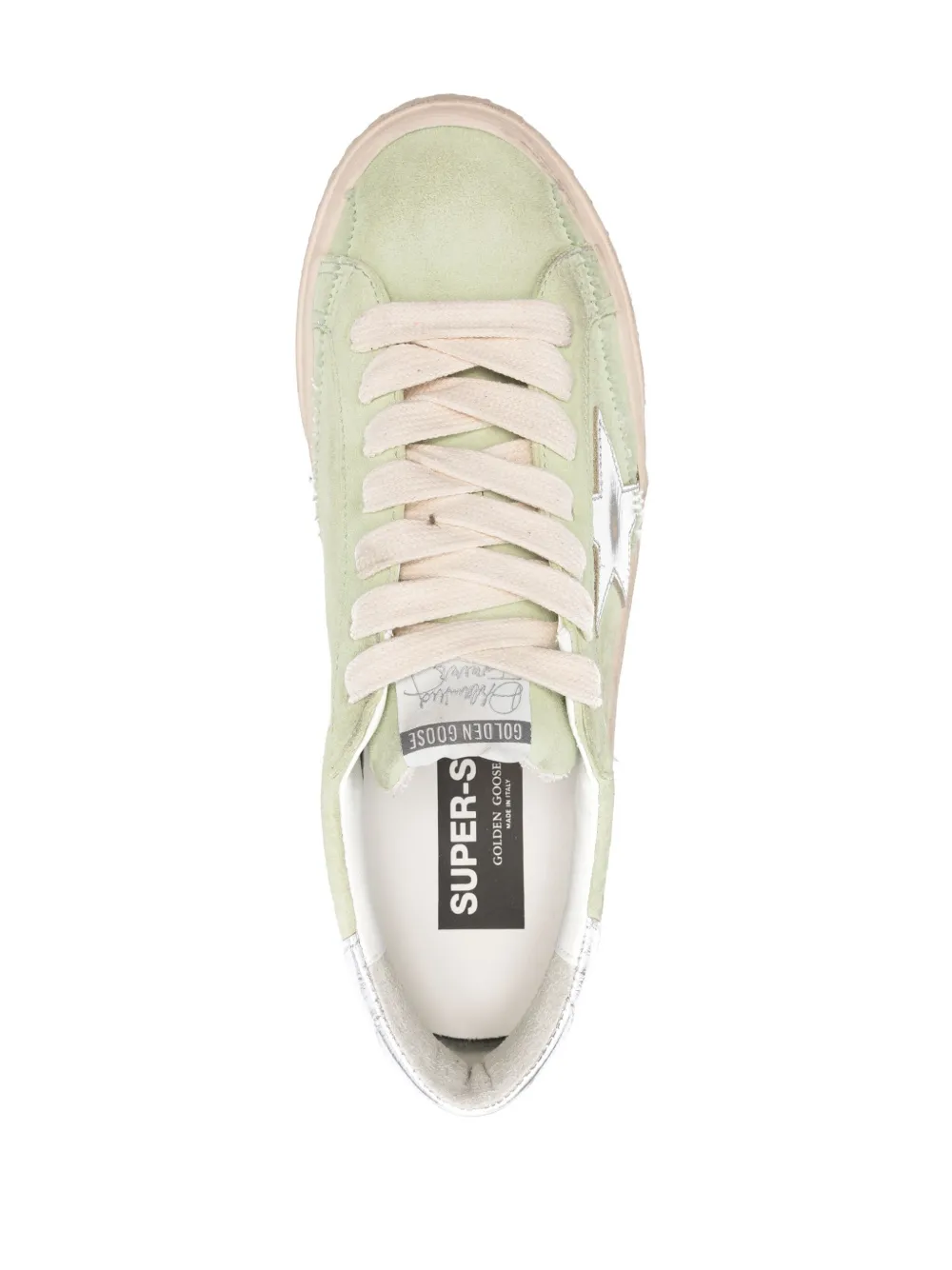 Golden Goose Super-Star sneakers Groen