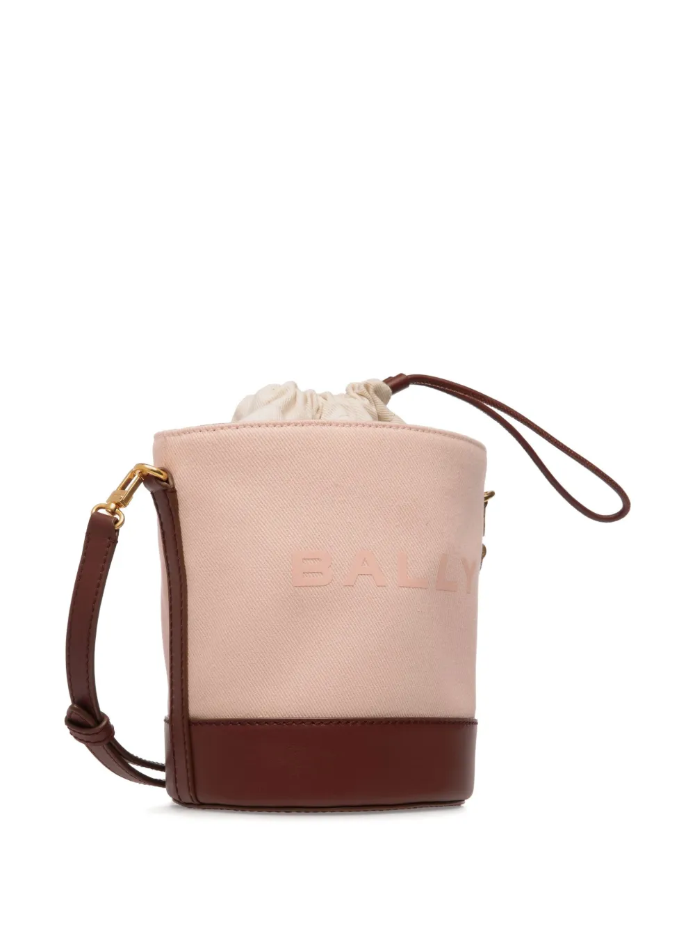 Bally Bar kleine bucket-tas DUSTY PETAL RUSSET+O