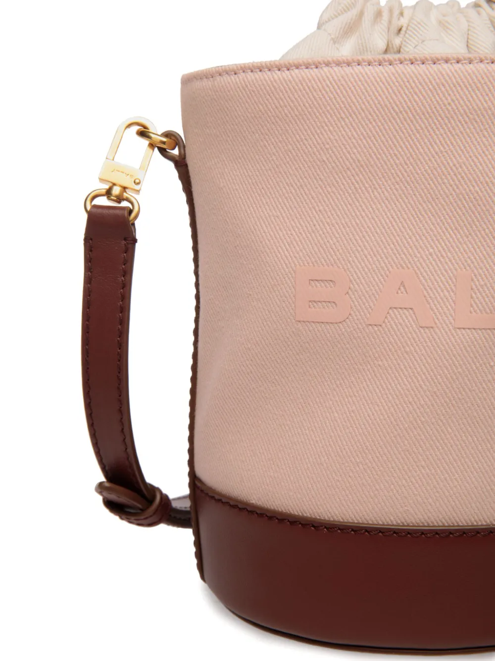 Bally Bar kleine bucket-tas DUSTY PETAL RUSSET+O