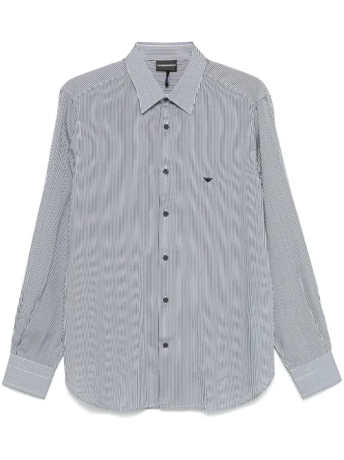 Chemise à fines rayures - Emporio Armani - Modalova