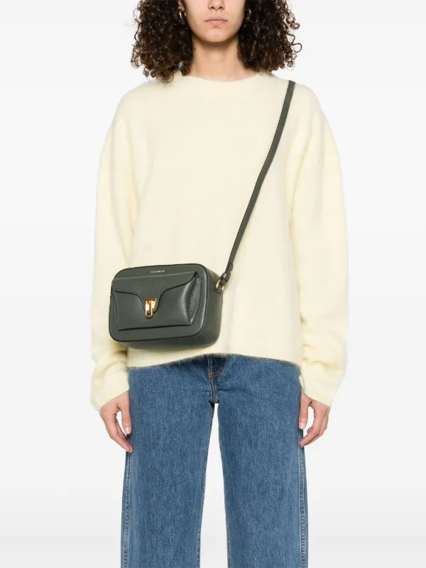 COCCINELLE】TEBE コチネレ カーフスキン ショルダーバッグ