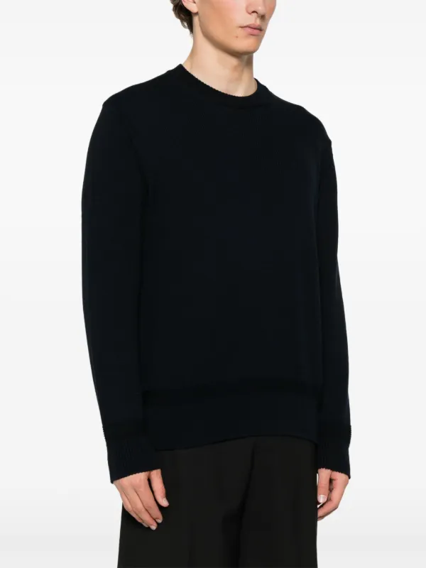 【関税&送料込】MONCLER GENIUS Sweaters Black Moncler Black Cotton Sweatshirt | italist