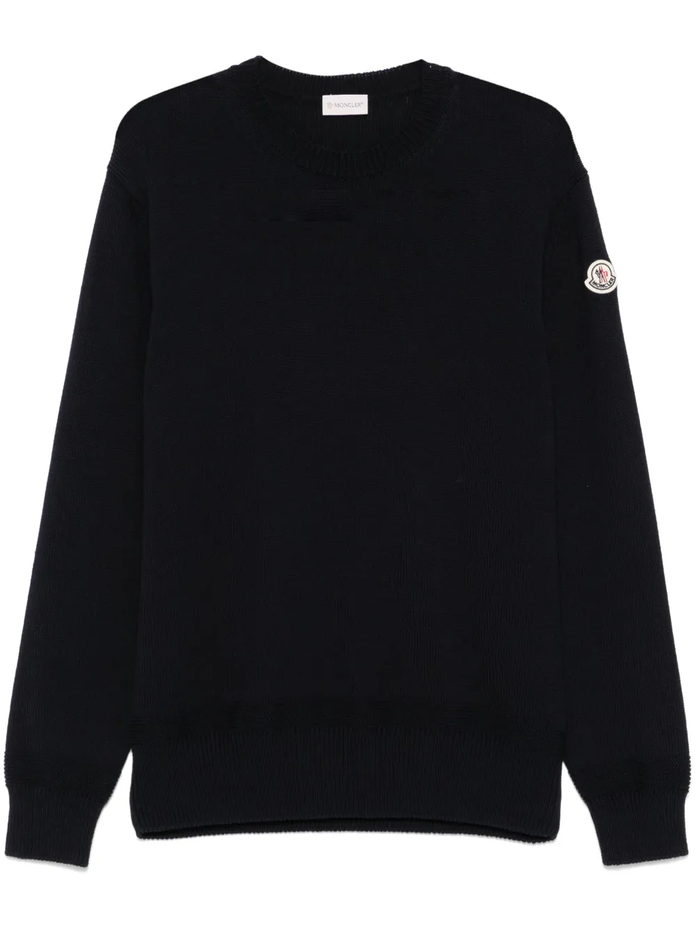 logo-patch sweater