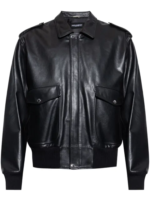 Dolce & Gabbana leather jacket