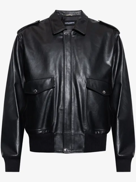 Dolce & Gabbana leather jacket