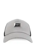 Dolce & Gabbana mesh detailing baseball plaque - Grey
