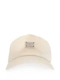 Dolce & Gabbana logo-plaque baseball cap - Neutrals