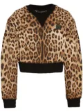 Dolce & Gabbana leopard-print jumper - Neutrals