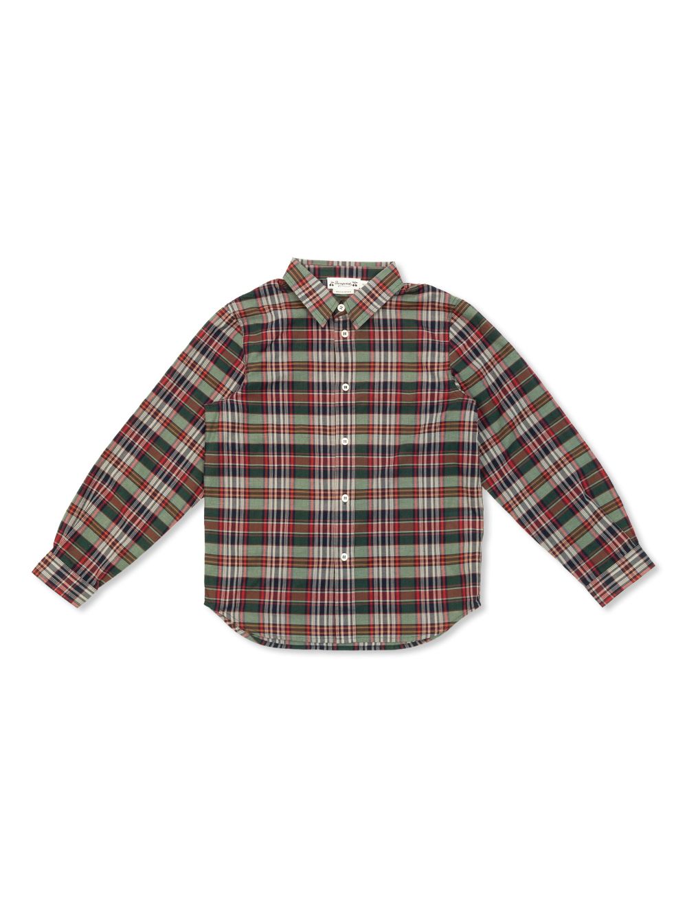 Bonpoint checkered shirt - Green