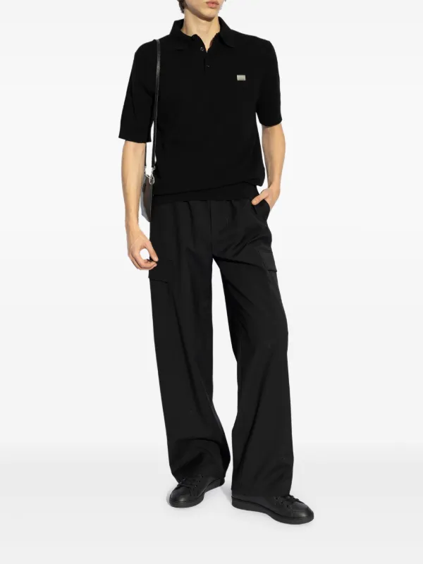 DOLCE & GABBANA ブラックポロシャツ Dolce & Gabbana ポロシャツ | ブラック | FARFETCH JP