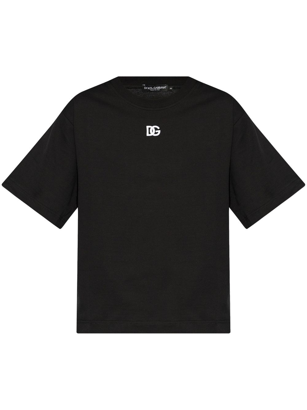 logo-embroidered T-shirt