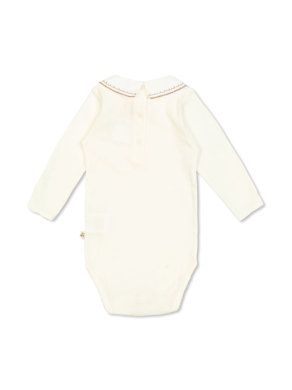 Bonpoint organic cotton bodysuit - White