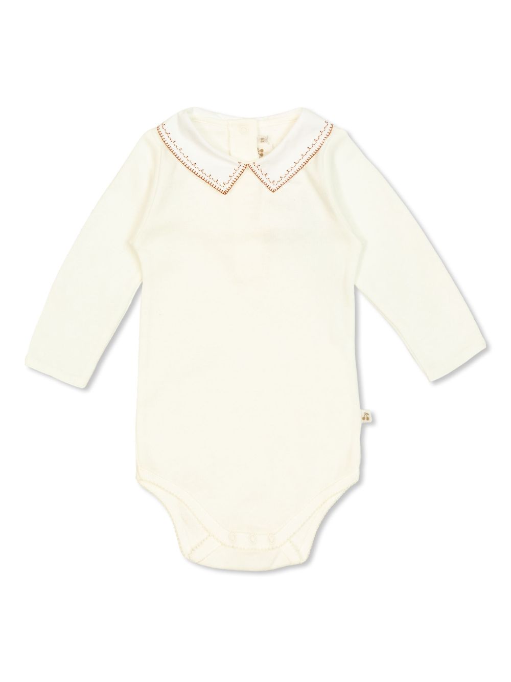 Bonpoint organic cotton bodysuit - White