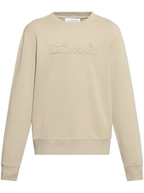 Lanvin sudadera con logo