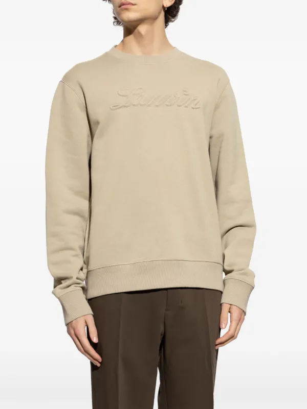LANVIN トレーナー スウェット Lanvin ロゴ スウェットシャツ | ニュートラル | FARFETCH JP
