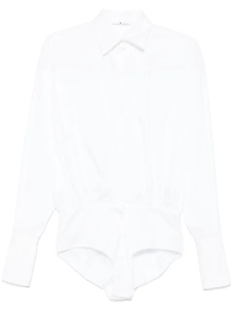 Ermanno Scervino body estilo camisa