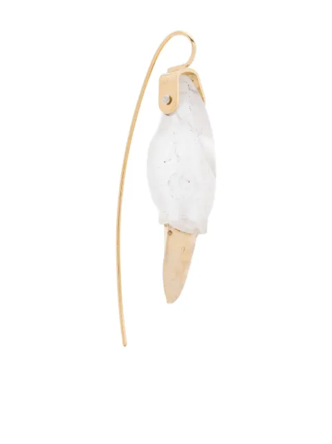 BEATRIZ PALACIOS Beak Swan earring