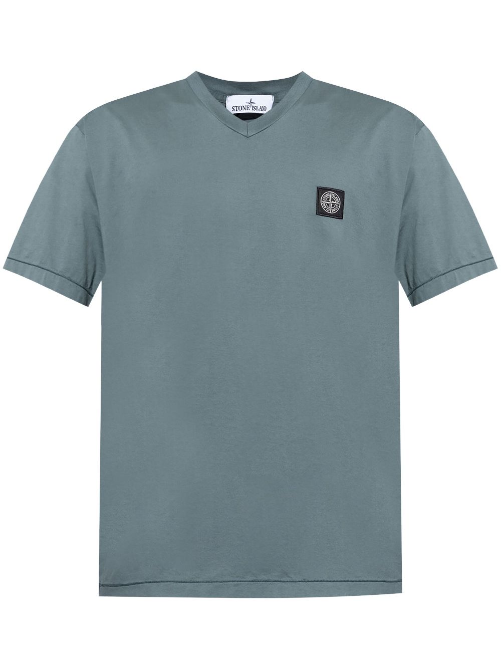 Stone Island v-neck t-shirt - Blue