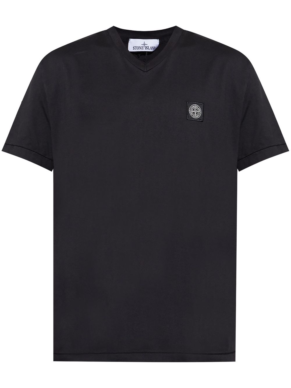 Stone Island v-neck t-shirt - Black