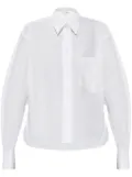 Victoria Beckham organic-cotton shirt - White