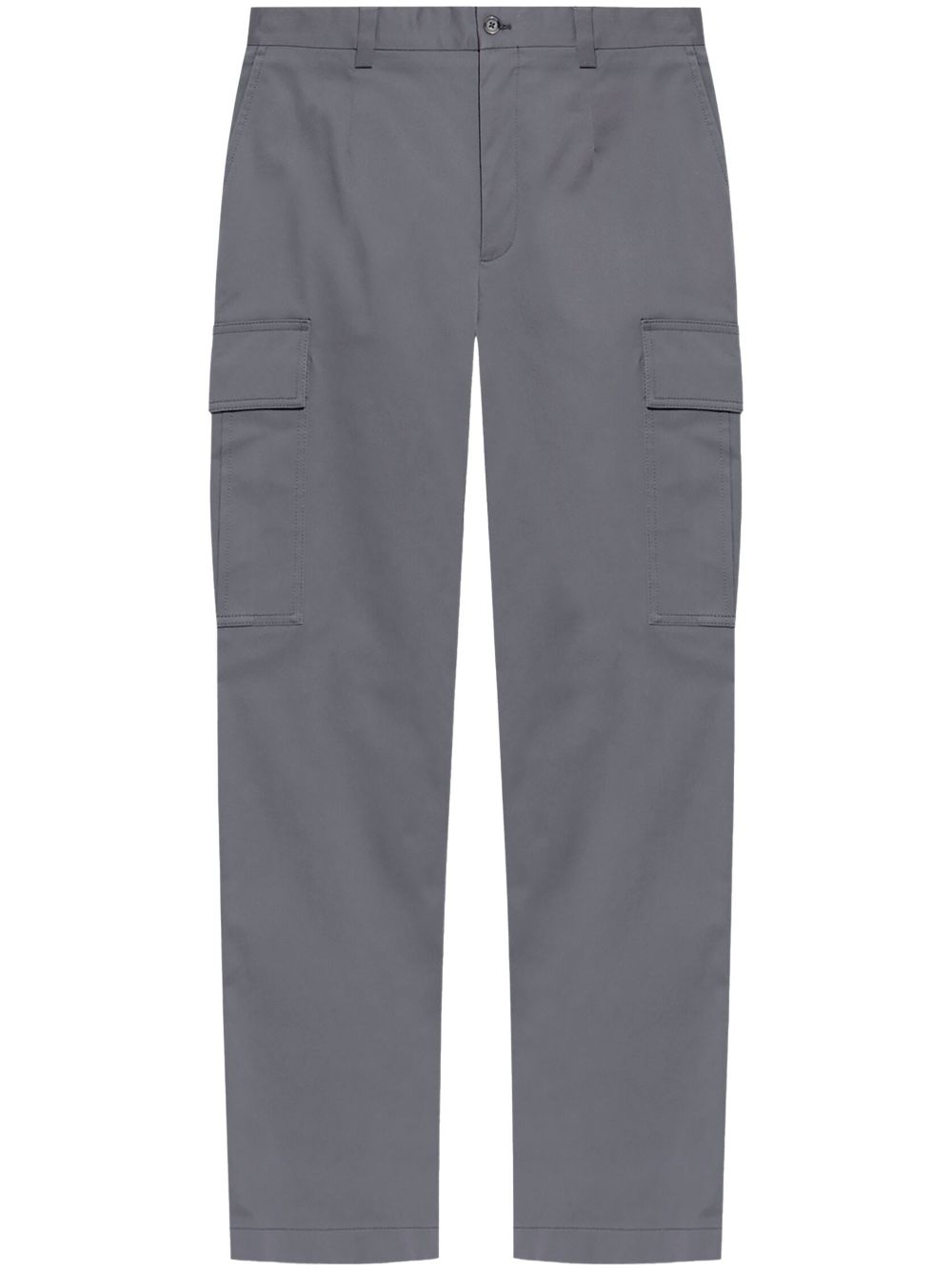 logo-plaque cargo trousers