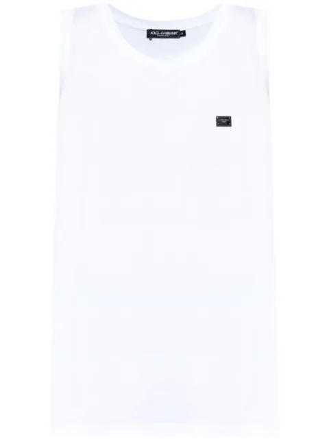 Dolce & Gabbana camiseta con parche del logo