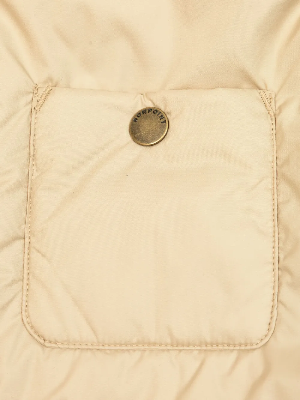 Bonpoint Gewatteerd jack Beige