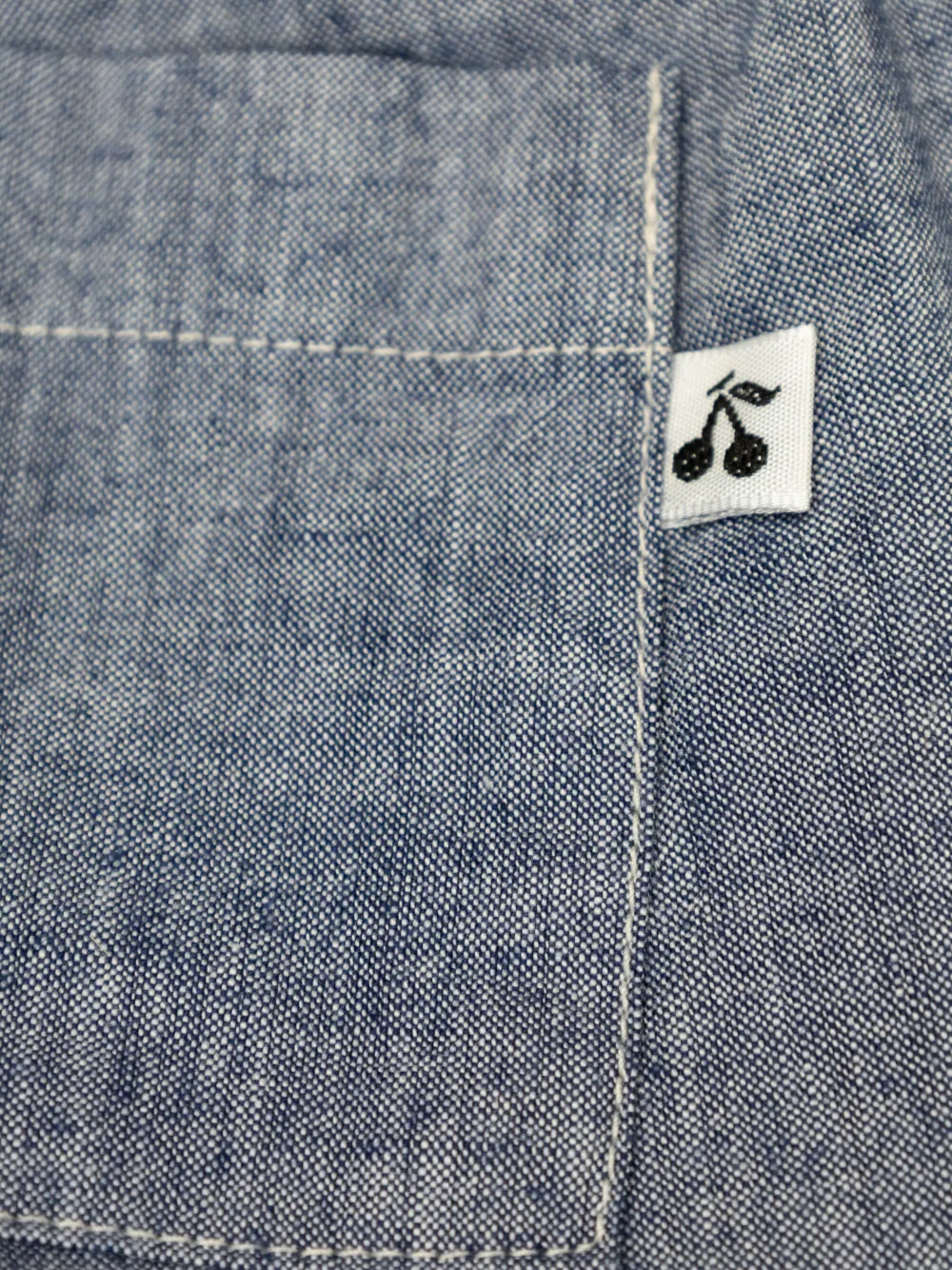 Bonpoint Chambray broek Grijs
