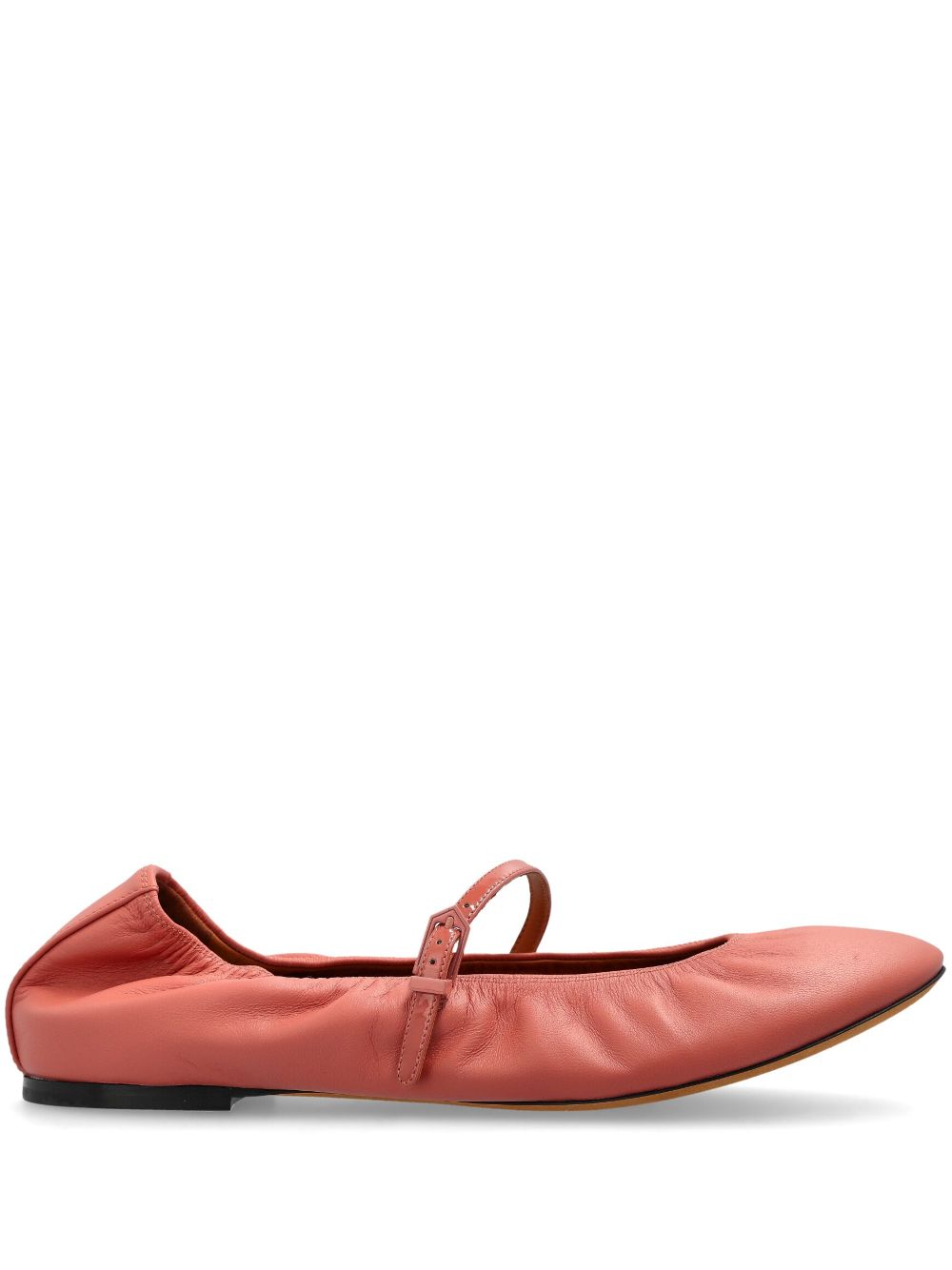 Lanvin Leren ballerina's Roze