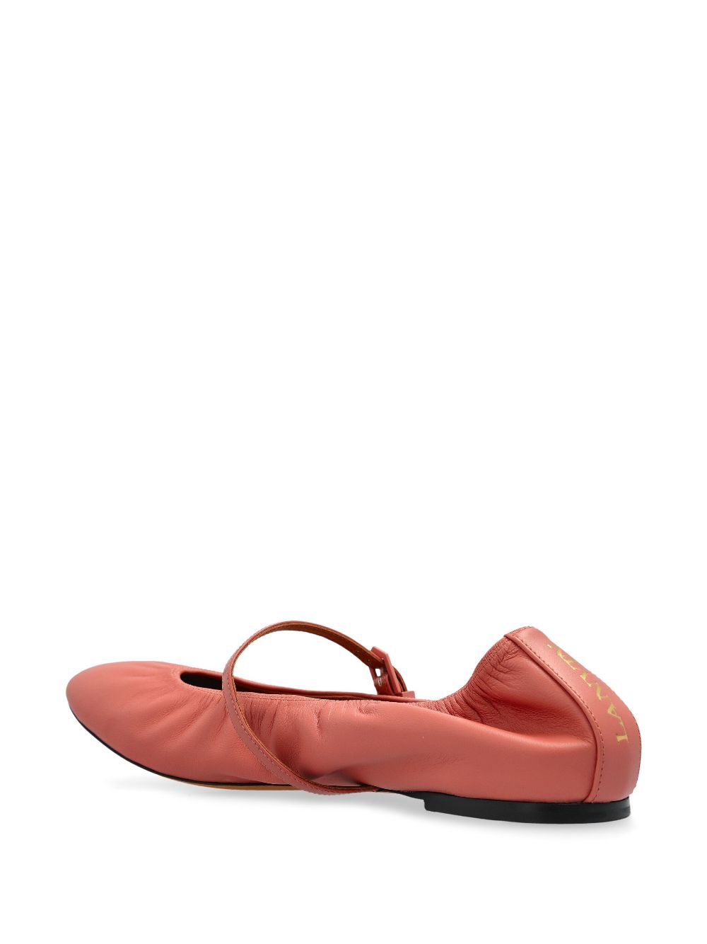 Lanvin Leren ballerina's Roze