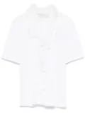 Ermanno Scervino ruffled T-shirt - White