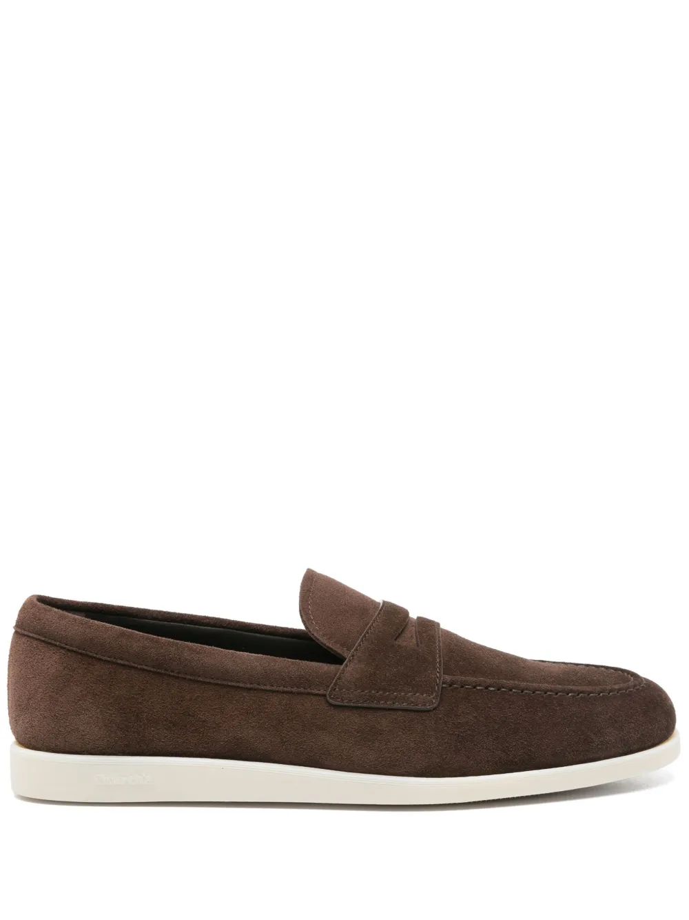 Church's suede loafers Brown