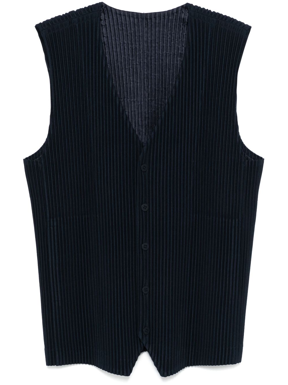 Homme Plissé Issey Miyake Tailored Pleats 2 vest - Blue