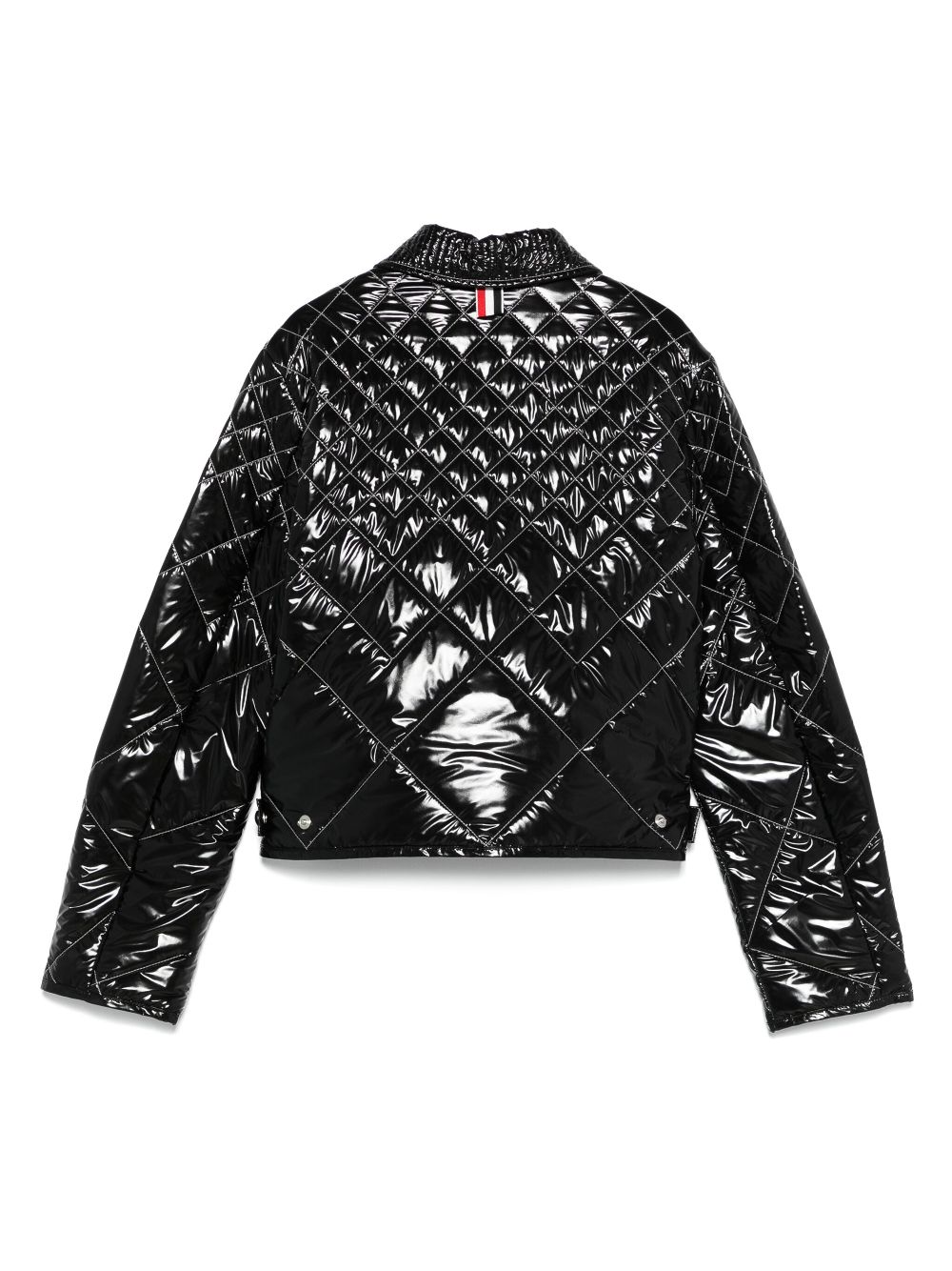 Thom Browne patch-pocket jacket - Black