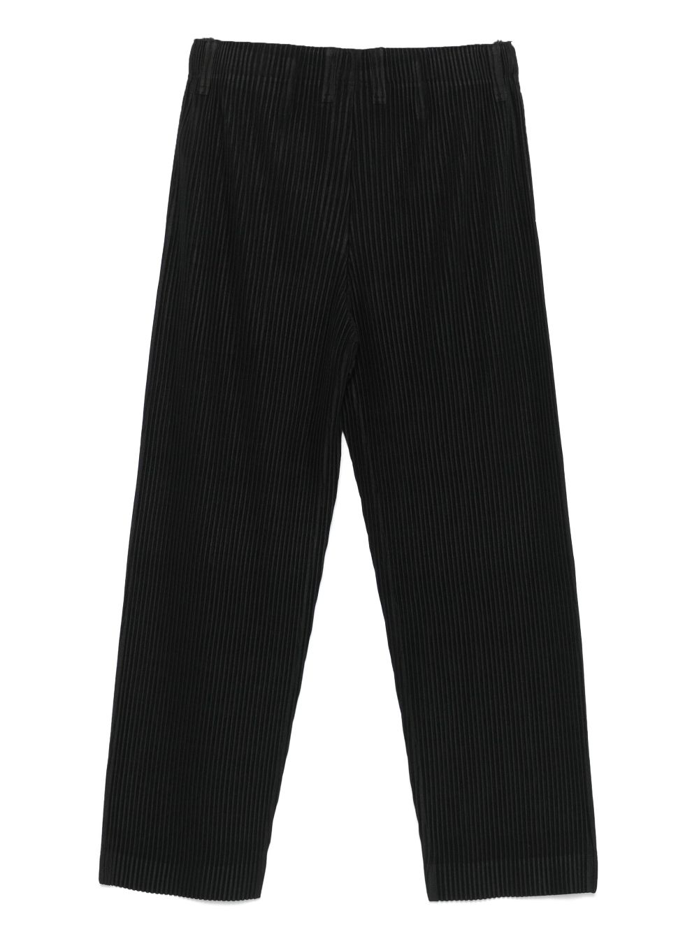 Homme Plissé Issey Miyake Geplooide pantalon - Zwart