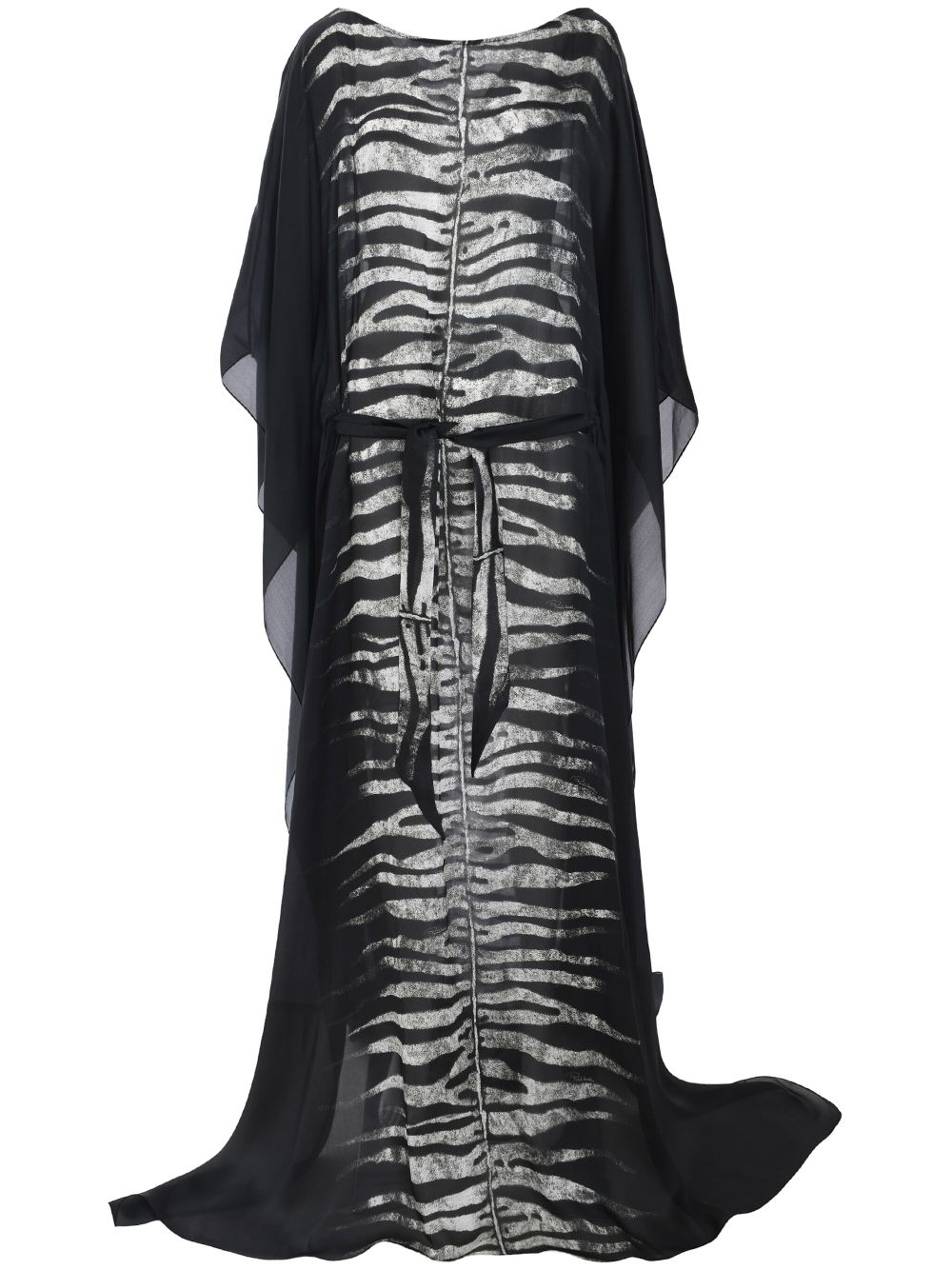 Roberto Cavalli Maxi-jurk met dierenprint Zwart