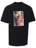 Roberto Cavalli Flyer Rises and Snake t-shirt - Black