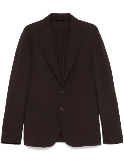Giorgio Armani seersucker blazer