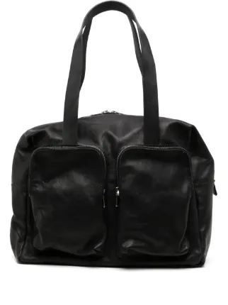 Guidi Cargo Pocket Shoulder Bag | Black | FARFETCH BN
