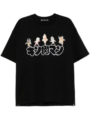 Mastermind Japan x Kinniku Man Buffalo Man T-shirt | Black 