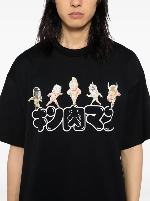 【関税込み】mastermind JAPAN ブラック ロゴ Tシャツ Mastermind World logo-print Cotton T-shirt | Black | FARFETCH